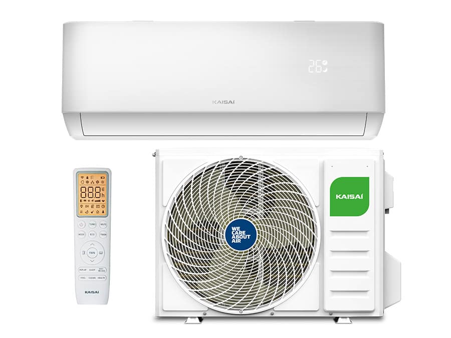 Инверторен стенен климатик KAISAI WHITE PRO HEAT + KRW-12TLHI / KRWB-12TLHO