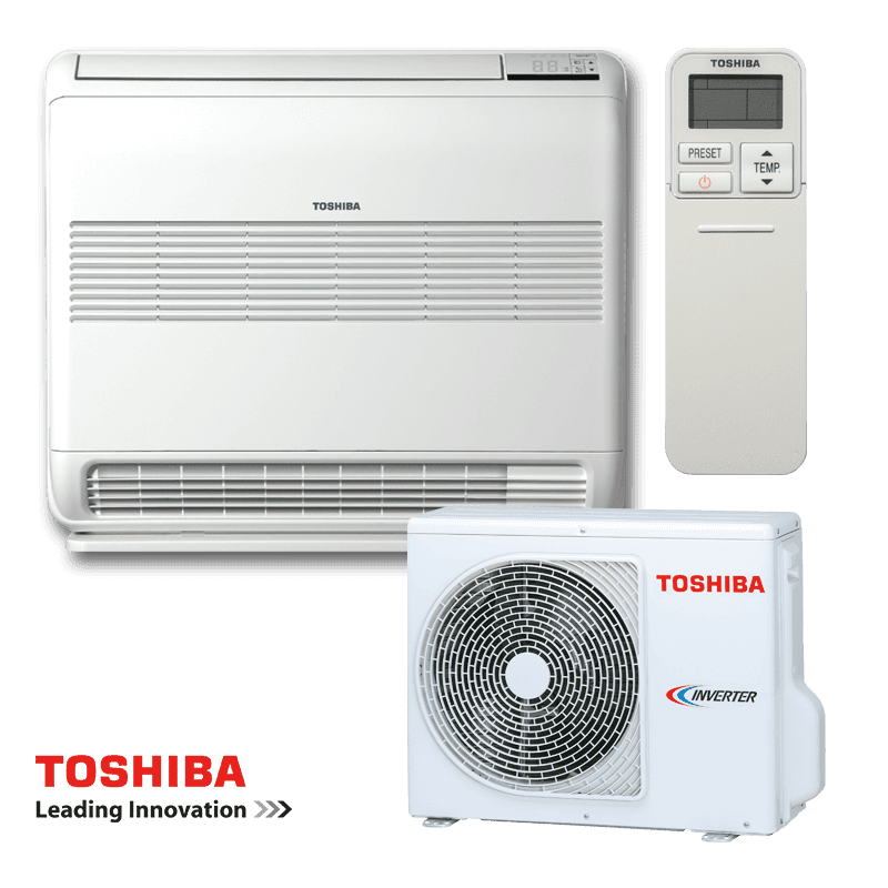 Инверторен климатик Toshiba Bi-flow RAS-B18J2FVG-E1 + RAS-18J2AVSG-E - подов тип