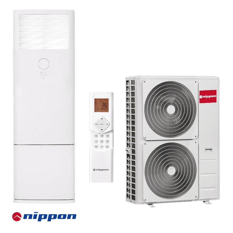Колонен климатик Nippon NFGD-48HRFN8-Q + NOE30U-48HFN8-R