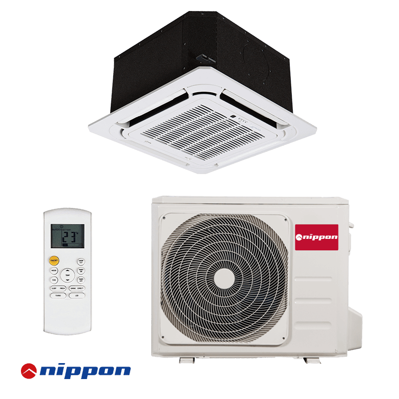 Касетъчен климатик Nippon NCD-24HRFNX-Q + NOCA30U-24HFN8-Q