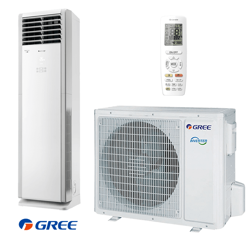 Колонен климатик Gree GVH55ALXM-M6DNC7A - трифазен