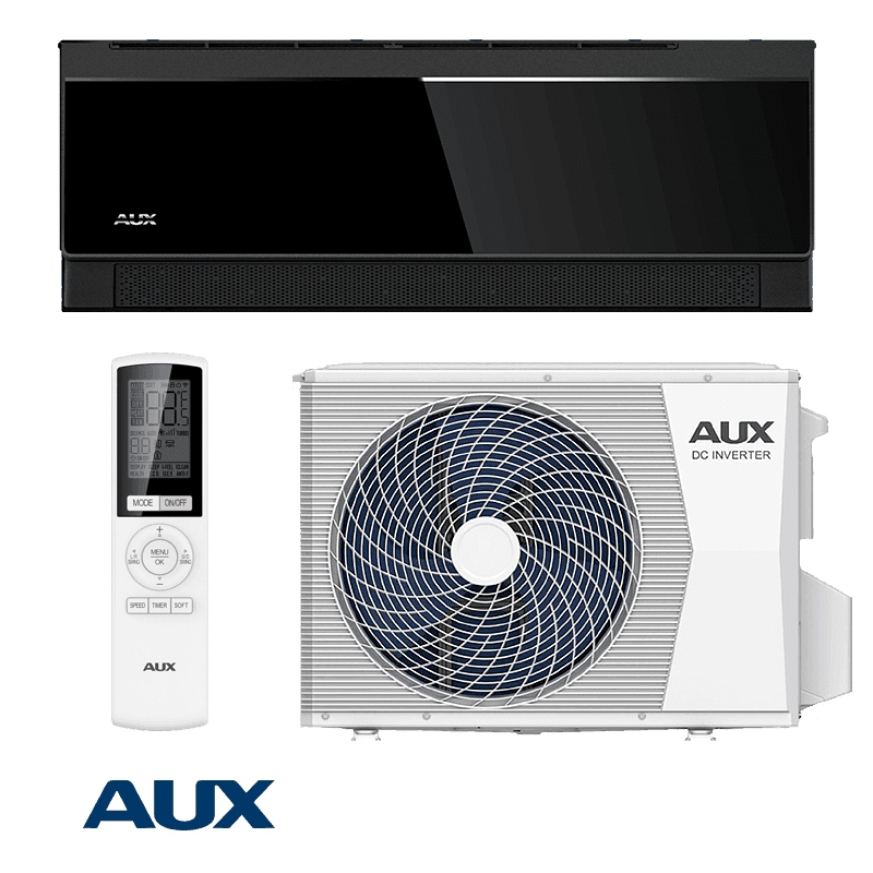 Инверторен климатик AUX C Comfort ASW-H24G3A4/CBR3DI-B9 - черно