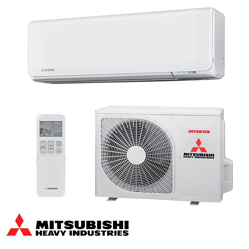 Инверторен климатик Mitsubishi Heavy Industries SRK 20 ZT-WF + SRC 20 ZT-W - бял