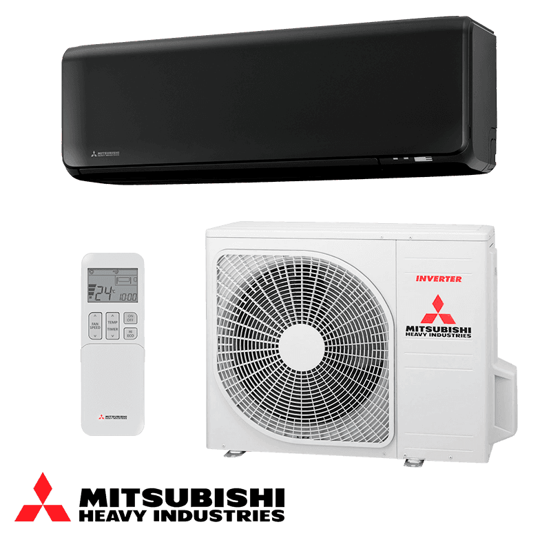 Инверторен климатик Mitsubishi Heavy Industries SRK 50 ZT-WFB + SRC 50 ZT-W - черен
